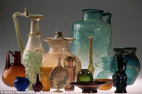 Ancient glassworks used for Roman vessels unearthed in Israel | Ancient roman glass, Roman glass ...