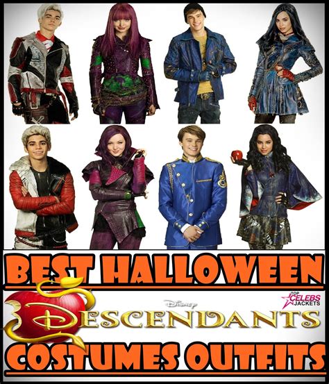 Descendants 2 Leather Costume Jackets Carlos Descendants, Dove Cameron Descendants, Disney ...