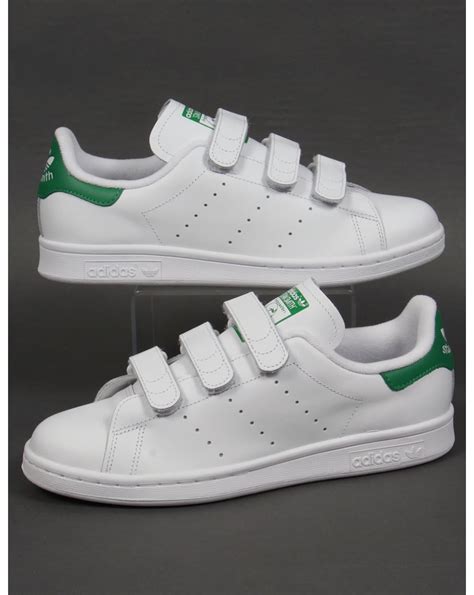 Adidas Stan Smith Cf Trainers White/green,originals,shoes,sneakers