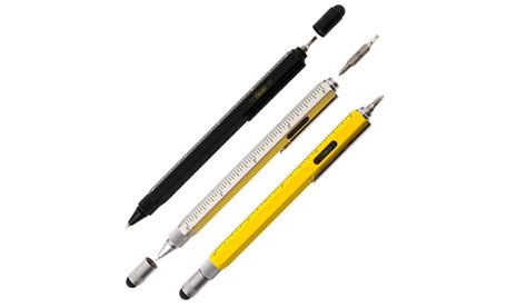 MONTEVERDE 9-IN-1 MULTI-TOOL STYLUS PEN | Muted.