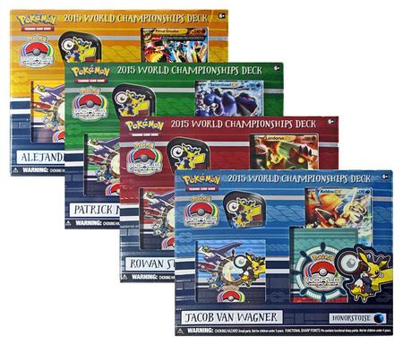 2015 World Championship Set of 4 Decks (Pokemon) | TrollAndToad