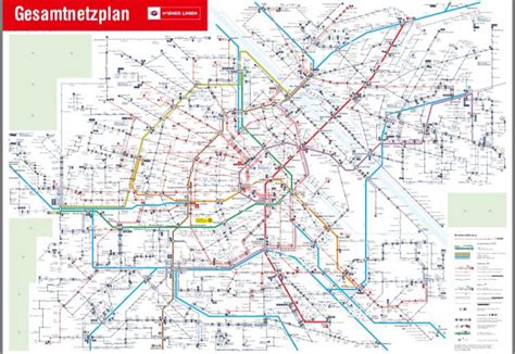 Public transport map of Vienna-Viennese lines bus, tram, metro : r/TransitDiagrams