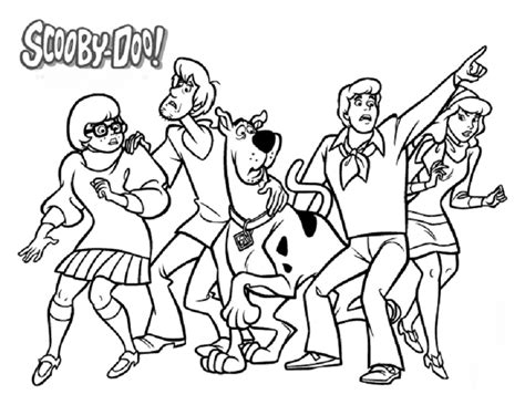 Scooby Doo Birthday Coloring Pages at GetColorings.com | Free printable colorings pages to print ...