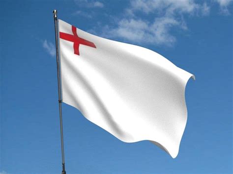 White Ensign 1630 to 1702 Flag | Buy White Ensign 1630 to 1702 Flag