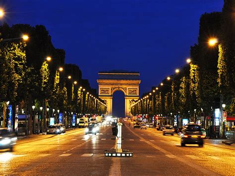 The Champs-Elysees at night, Paris | The Champs-Elysees at n… | Flickr