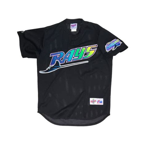 Tampa Bay Devil Rays Authentic Mesh BP Inaugural Year Jersey | Doctor ...