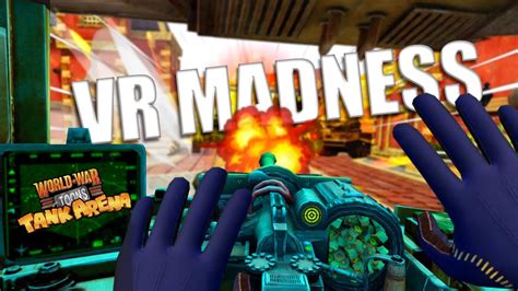 This NEW Multiplayer QUEST VR GAME Is A BLAST!! | World War Toons: Tank ...