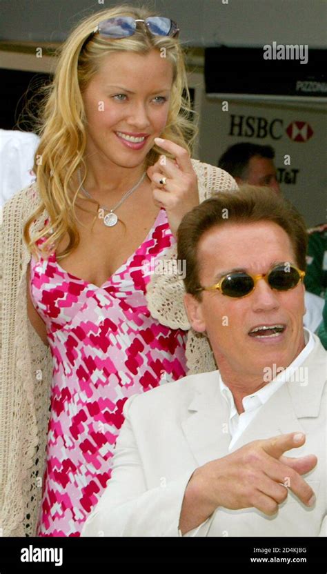 Kristanna loken arnold schwarzenegger terminator Stockfotos und -bilder Kaufen - Alamy