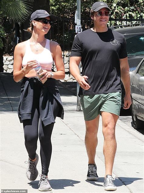 Joseph Baena takes girlfriend Nicky Dodaj on a hike in Runyon Canyon ...