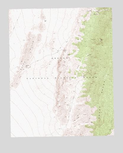 Black Hills, NV Topographic Map - TopoQuest