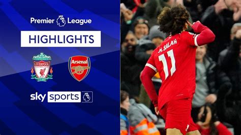 Liverpool 1-1 Arsenal | Premier League highlights | Video | Watch TV ...