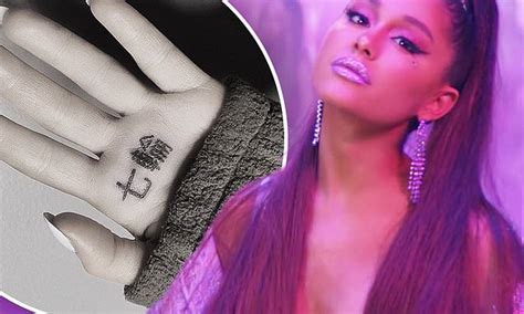 Ariana Grande 7 Rings Tattoo