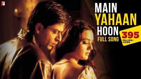 Main Yahaan Hoon | Full Song | Veer-Zaara | Shah Rukh Khan, Preity Zinta | Madan Mohan, Udit ...