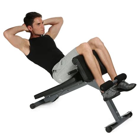 Ancheer Sit Up Benches Stamina Pro Ab Bench Fitness Chair Core Strength ...