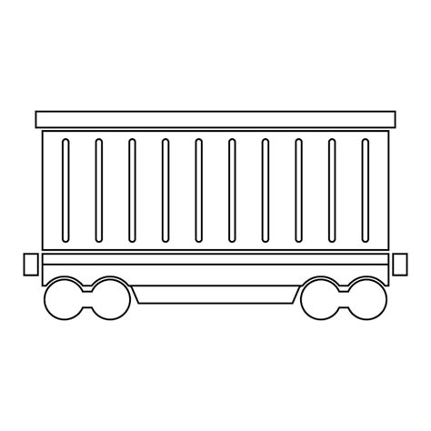 Premium Vector | Train icon train carriage vector