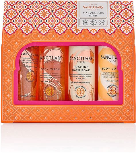 Sanctuary Spa Gift Set Marvellous Minis Travel Gift Box With | Etsy