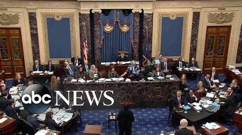 Senate impeachment trial of President Trump: Day 1 - YouTube