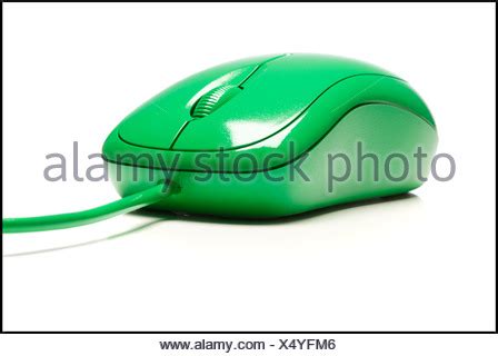 green computer mouse Stock Photo: 77435336 - Alamy