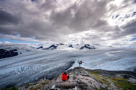 End of Harding Icefield trail at 4:21 PM 8/10/20 : r/alaska