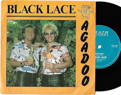 Black Lace Agadoo 7" Single (1984) Flair Records FLA 107: Amazon.co.uk ...