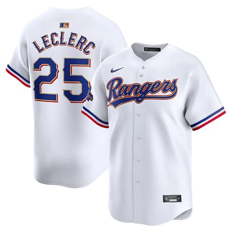 Nike Jose Leclerc Texas Rangers 2024 Gold Collection Limited Player ...