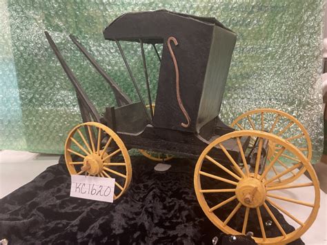 Replica of Amish Carriage Scale model Amish Carriage with 2 seats made ...