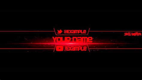 Free YT Banner Template! #1 - YouTube