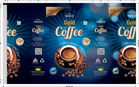 Gold Coffee on Behance