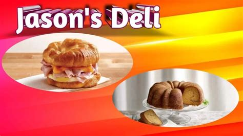 Jason's Deli Breakfast Menu With Prices October 2024