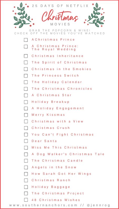 Southern Anchors: {25 days of netflix christmas movies}