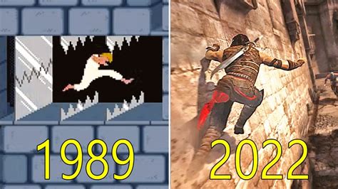 Evolution of Prince of Persia Games w/ Facts 1989-2022