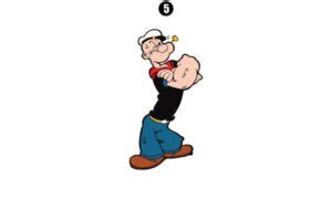 Popeye Drawing || Step By Step Tutorial - Cool Drawing Idea