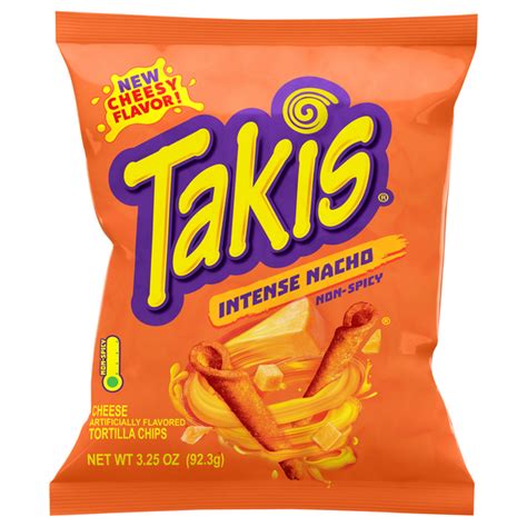 Save on Takis Tortilla Chips Intense Nacho Non-Spicy Order Online Delivery | GIANT