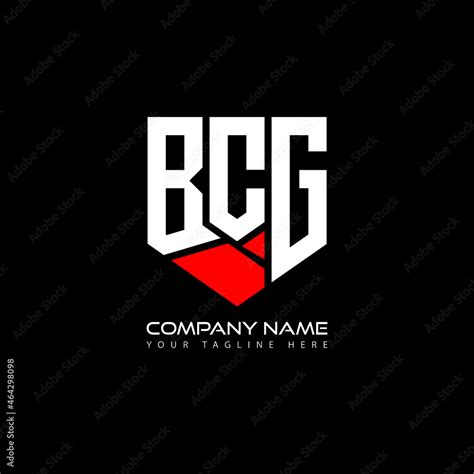 BCG letter logo design on black background.BCG creative initials letter logo concept.BCG letter ...