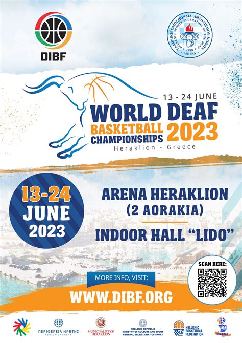 2023 WDBC – Official Poster | Deaf International Basketball Federation