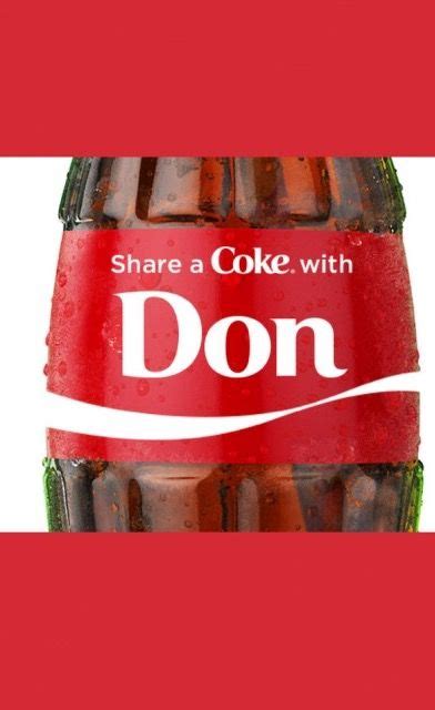 Pin on Coke bottle names - are you in here?