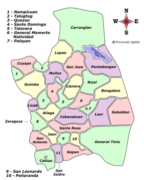 Eco-Tourism Map - Nueva Ecija Backpackers and Mountaineers Community Inc.