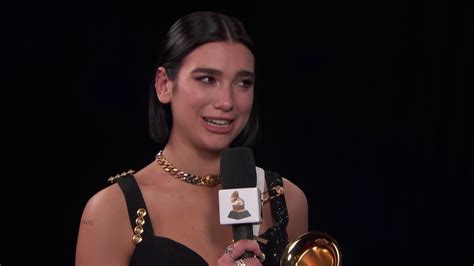 Dua Lipa One-On-One Interview | 2019 GRAMMYs - YouTube