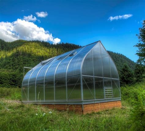 Twin-wall Polycarbonate Greenhouse, ClimaPod Virtue Complete kit ...