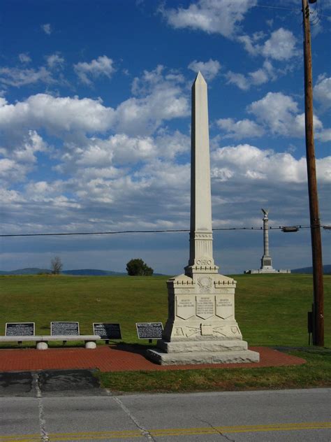 Antietam National Battlefield | Ohio Monument The bloodiest … | Flickr