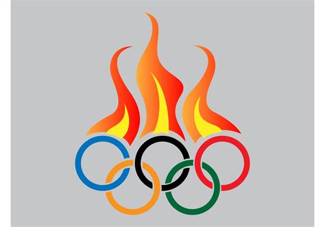 Olympic Fire Vector - Download Free Vector Art, Stock Graphics & Images