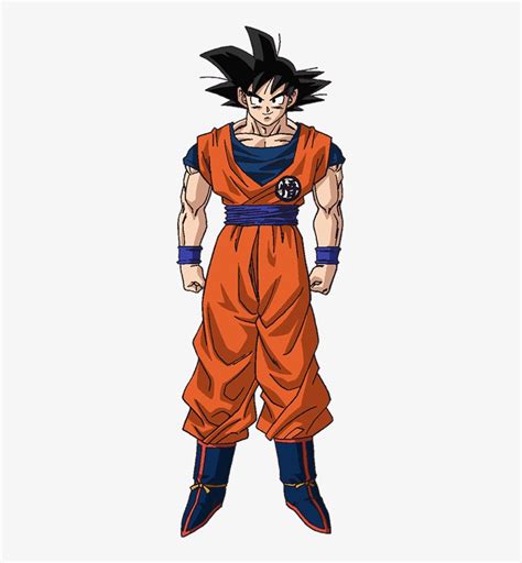 Goku Base Form Transparent PNG - 620x830 - Free Download on NicePNG