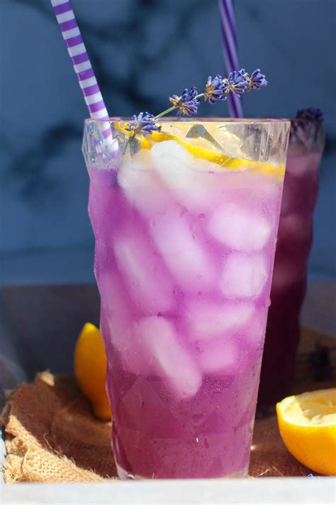 Purple Lavender Lemonade - Susan Cooks Vegan