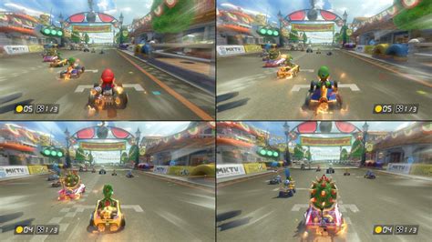 Mario Kart 8 Deluxe: here's some screens and a video of it running in ...