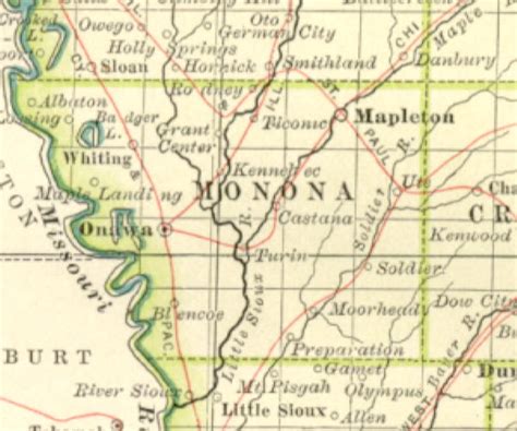 1897 Century Atlas of the State of Iowa