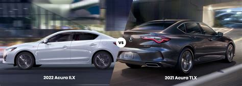 2022 Acura ILX vs. 2021 TLX | Hopkins Acura