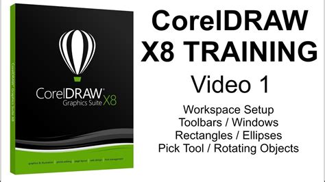 CorelDRAW X8 Tutorial Part 1 - YouTube