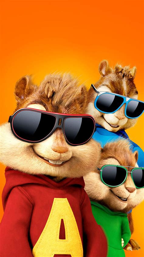 Alvin and the Chipmunks: The Road Chip (2015) Phone Wallpaper | Moviemania | Alvin and the ...