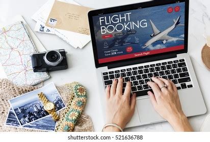 Air Ticket Flight Booking Concept Stock Photo 521636788 | Shutterstock