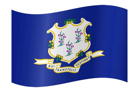 Connecticut flag vector - Country flags